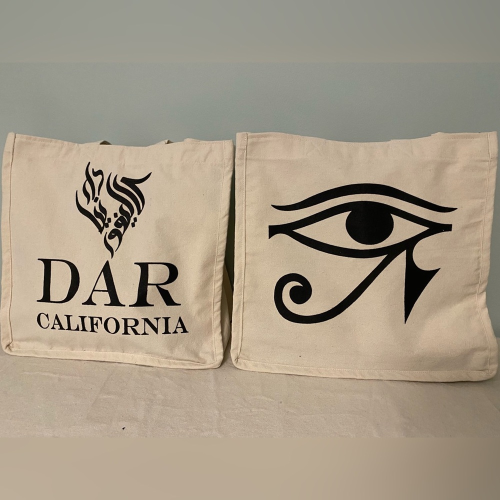 NEW Egyptian Cotton Market Bag Logo